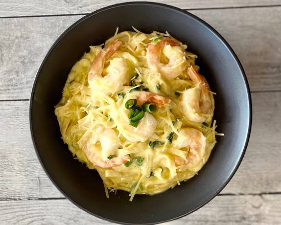 Garlic Prawns Pasta