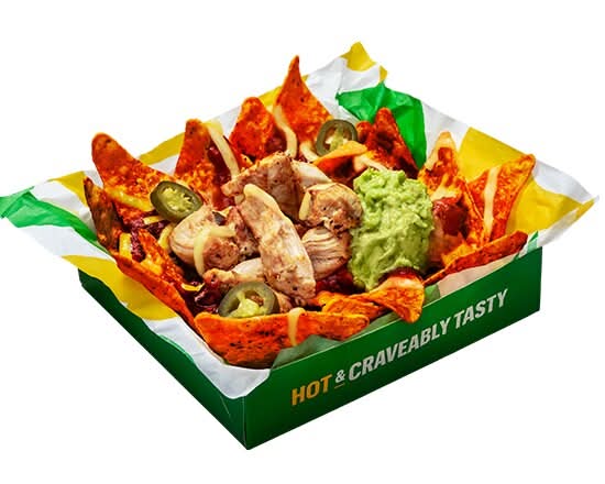 Flamin' Hot Nachos Loaded with Rotisserie-Style Chicken