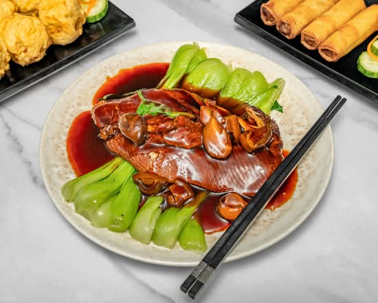 Braised Duck and Chinese Mushroom Hot Pot