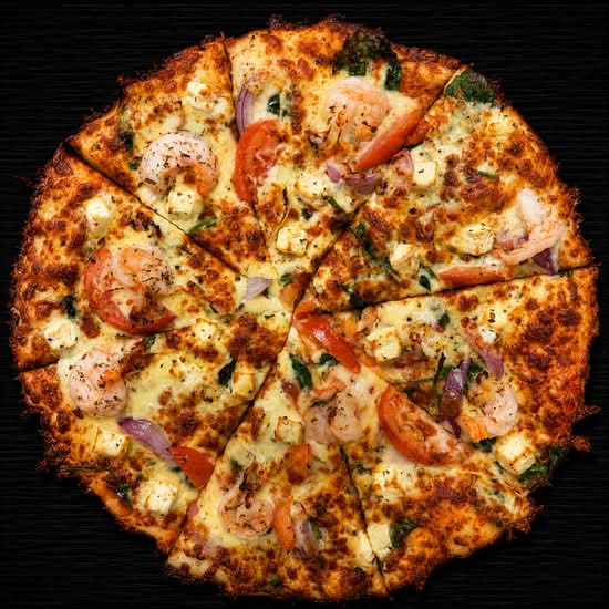 King Prawn Pizza