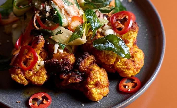 Thai Roasted Cauliflower