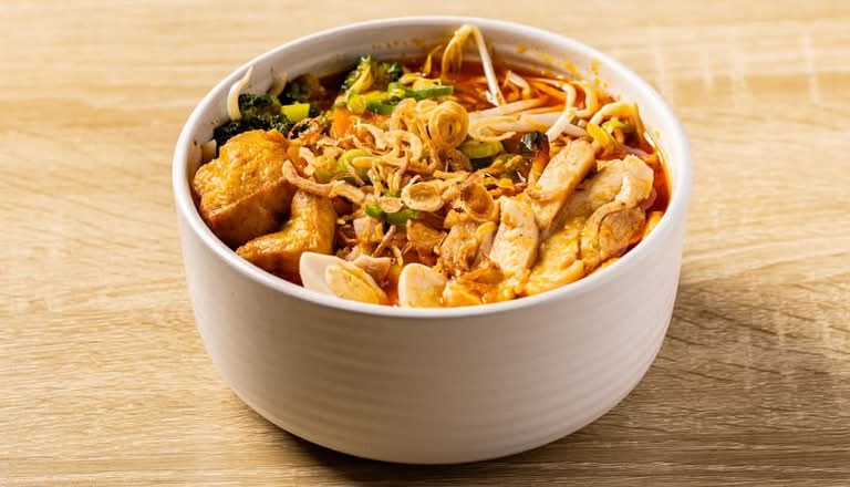 Lemongrass Chicken Laksa