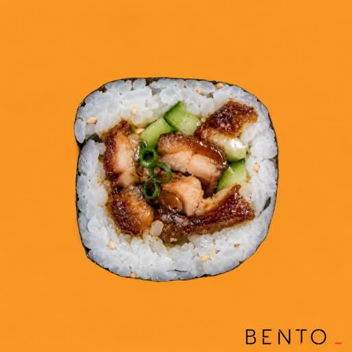 Teriyaki Salmon & Cucumber Roll