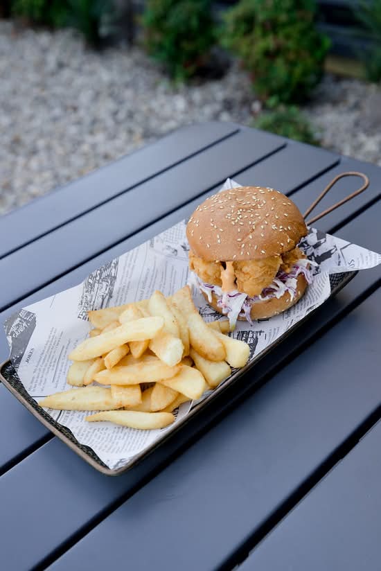 Southern Fried Chicken Burger