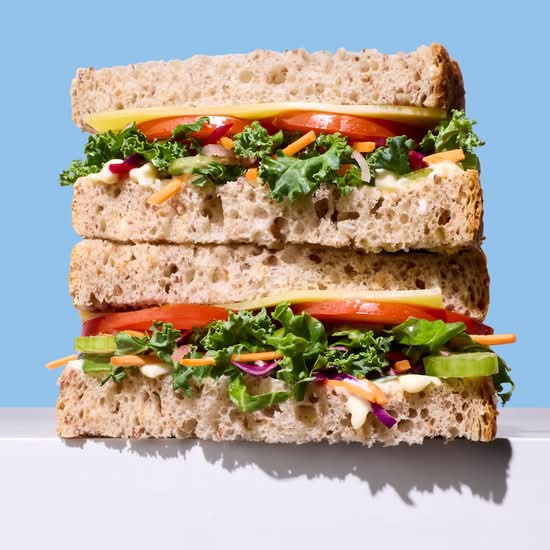 Cheese & Salad Sandwich