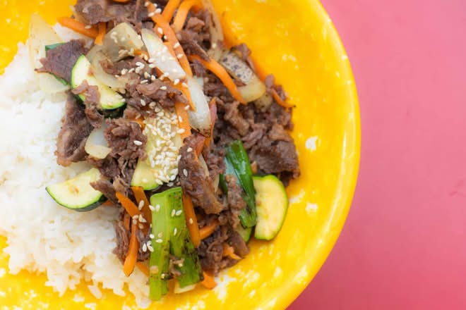 Bulgogi Rice Bowl