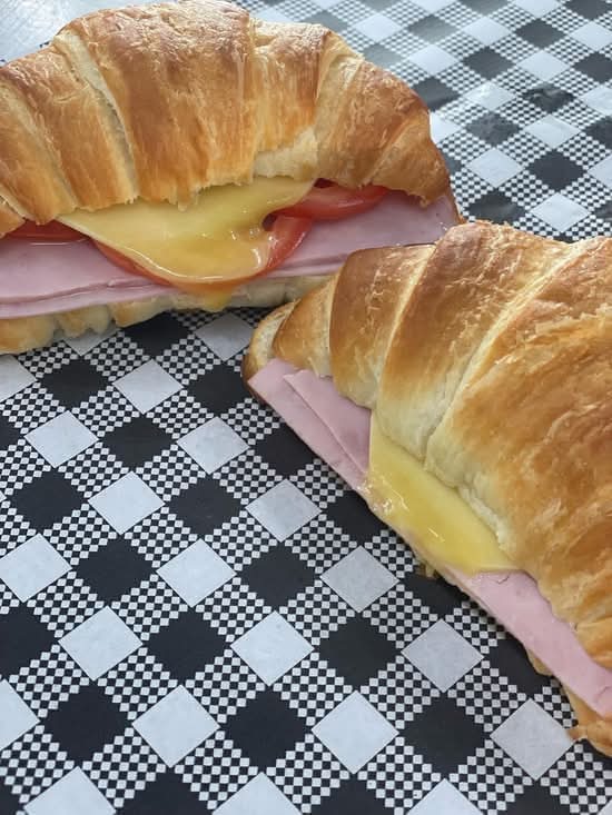 Ham and Cheese Croissant