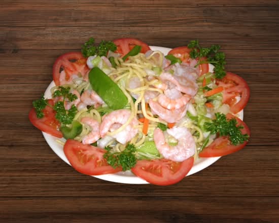 Number 18 - Garlic Prawn