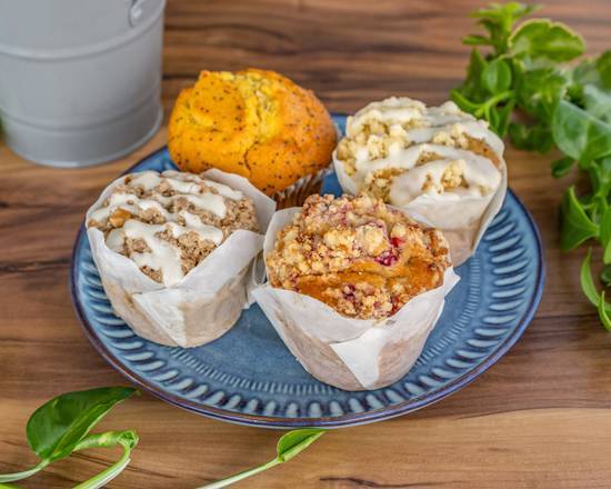 Rasberry and White Chocolate Muffin