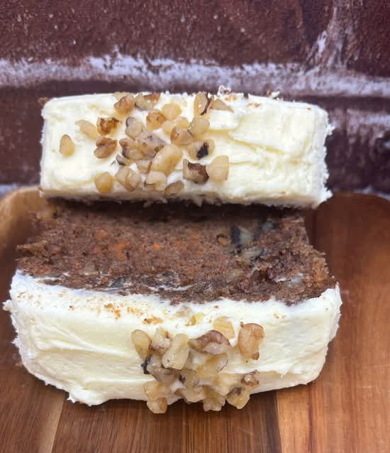 Carrot Cake Slice