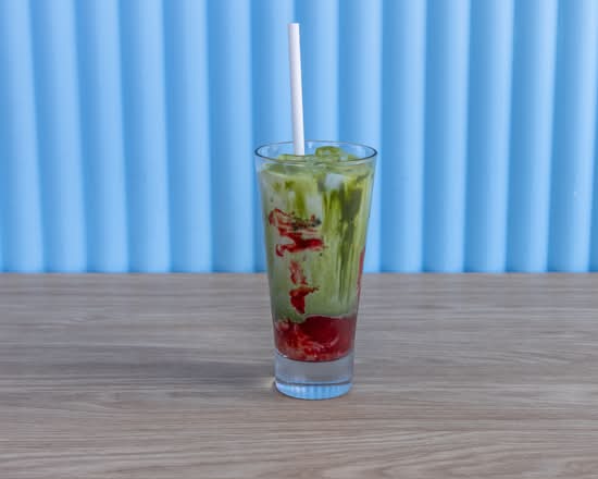 Iced Strawberry Matcha