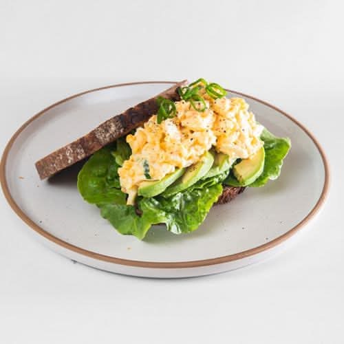Avocado and Egg Salad Sandwich