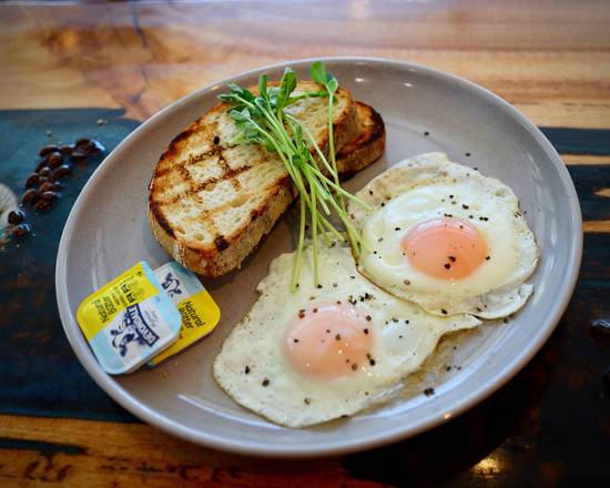 Free Range Eggs on Toast
