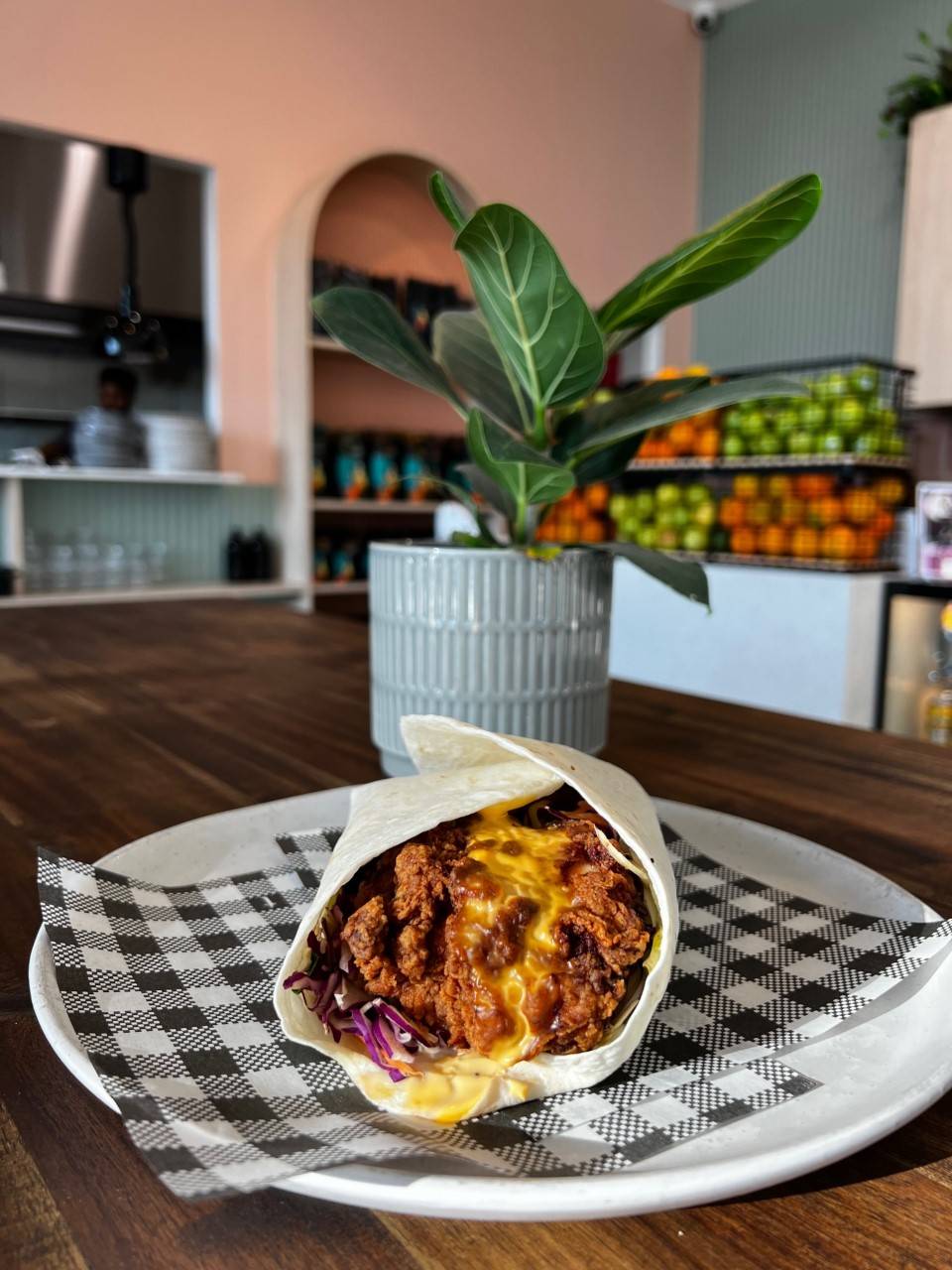 Fried Chicken Wrap
