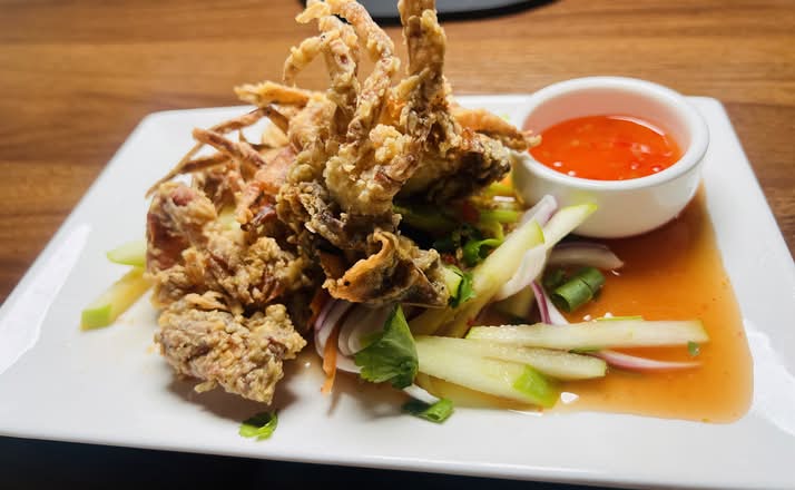 Salt And Pepper Soft Shell Crab Entree