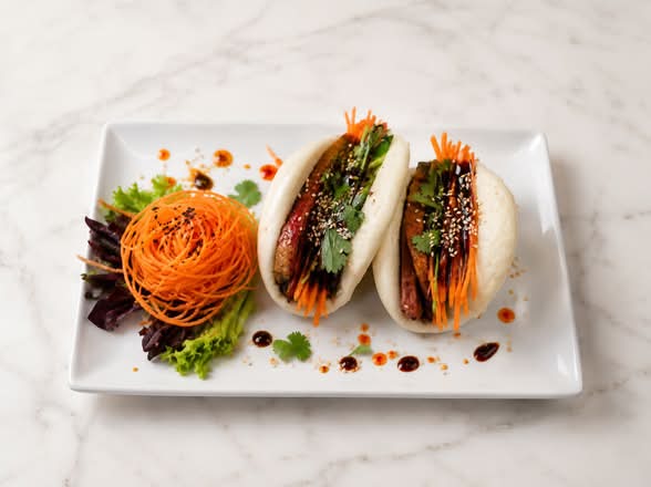 Bao Buns With Duck Breast