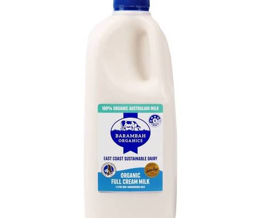 East Coast Sustainable Dairy Organic Full Cream Milk (NOT FOR SALE)