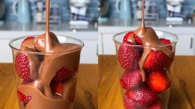 Organic Strawberry Cup