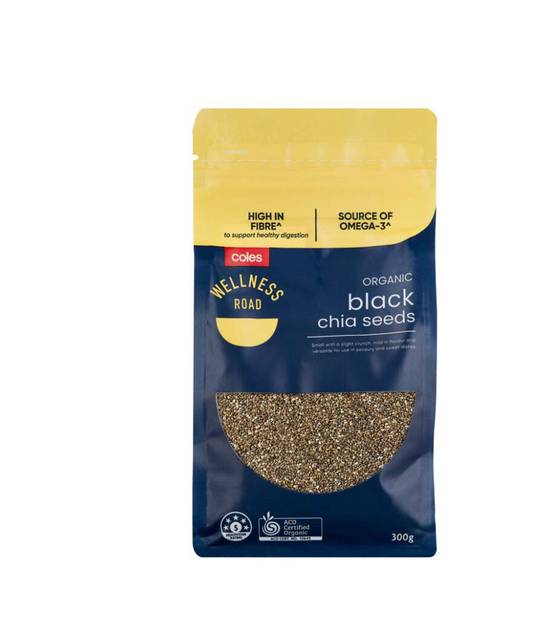 Organic Black Chia Seeds Container