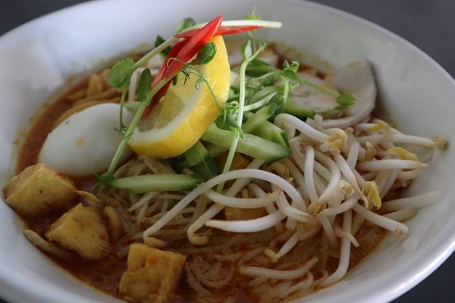 Curry Laksa Noodle Soup