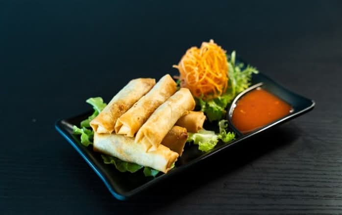 Vegetable Spring Roll (6pcs)