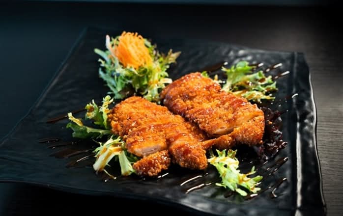 Chicken Katsu with Tonkatsu Sauce