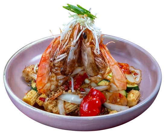 CHILLI GARLIC KING PRAWN (A)