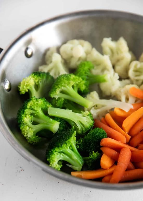 Steamed Mixed Vegetable