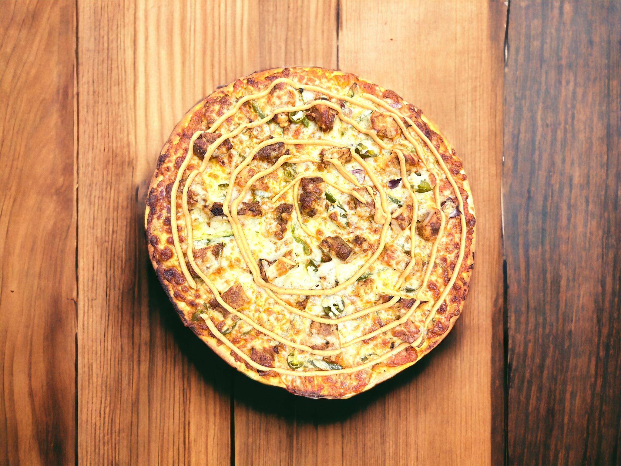 Paneer Tikka Pizza (Vegetarian)