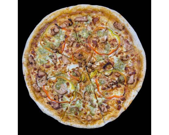 Chicken Pesto Pizza