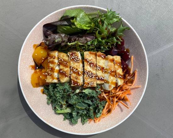 Teriyaki Tofu Poke Bowl