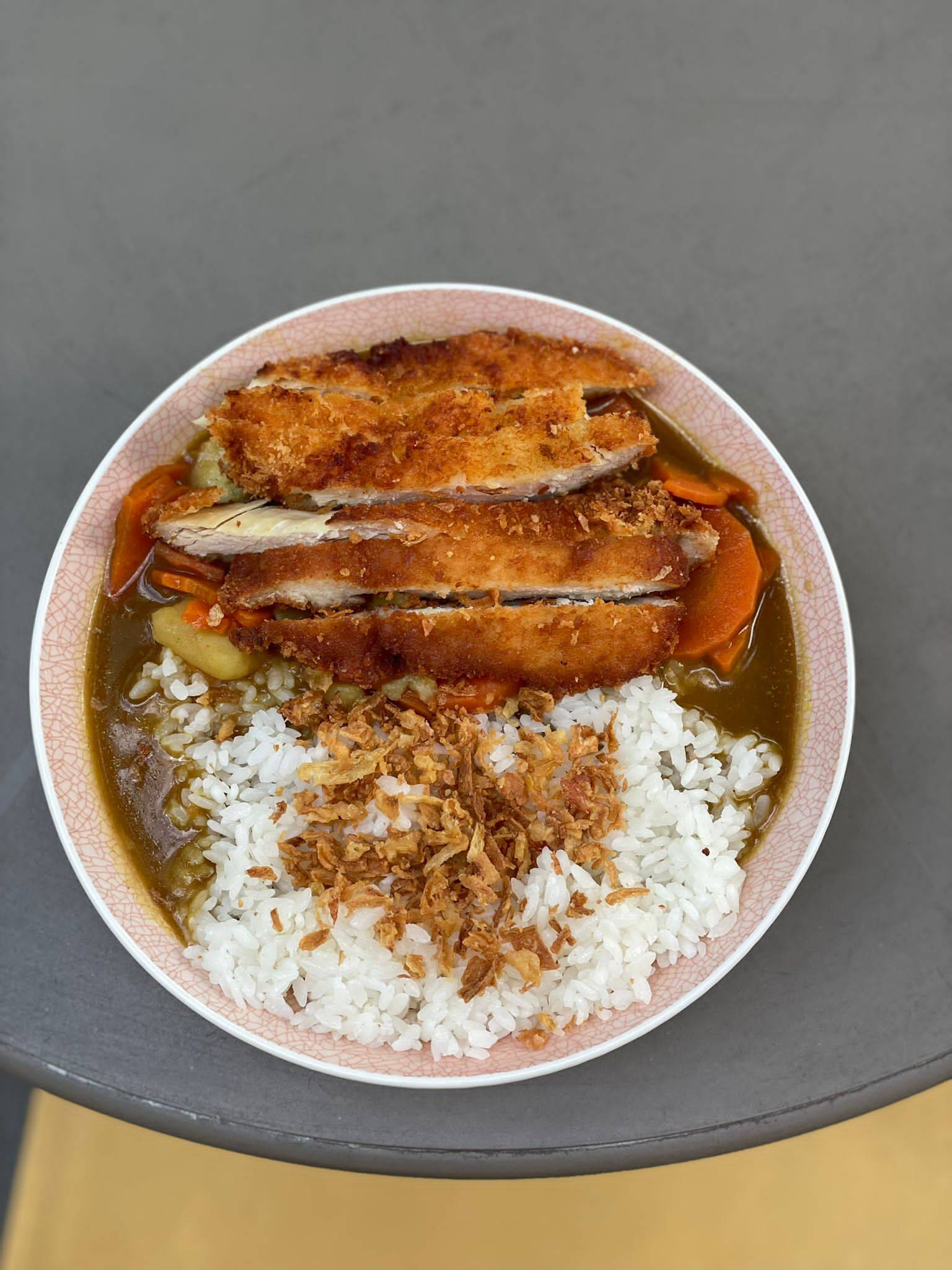Katsu Chicken Curry with Rice
