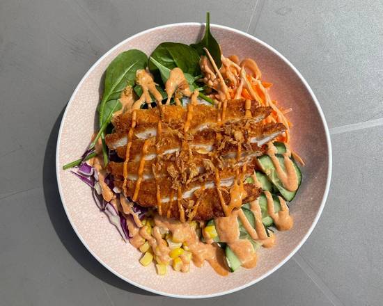 Katsu Chicken Poke Bowl