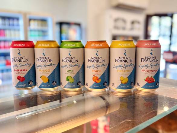 Mount Franklin Sparkling Flavoured Water