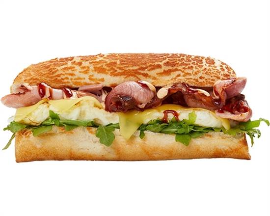 Bacon & Egg Torpedo Roll