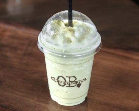 Iced Green Tea Latte