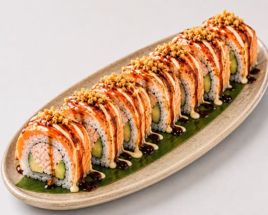 Aburi Salmon Roll (8psc)