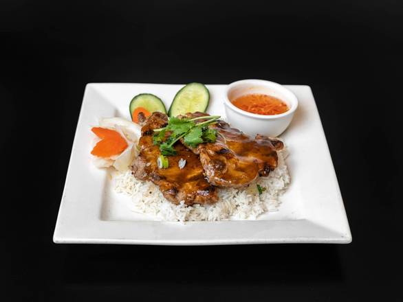 Grilled Pork Chop Rice