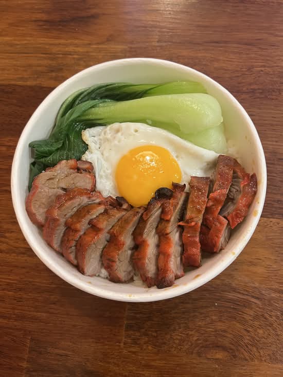 A20. Char siu Pork w/ Rice