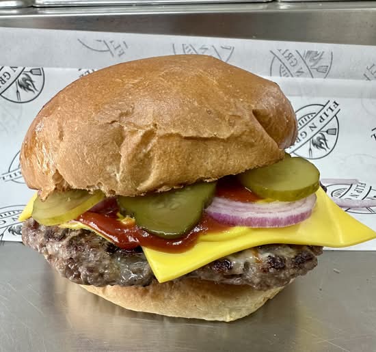 Flip Smash Cheese Burger