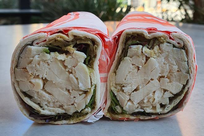 Roast Chicken Ceaser Wrap