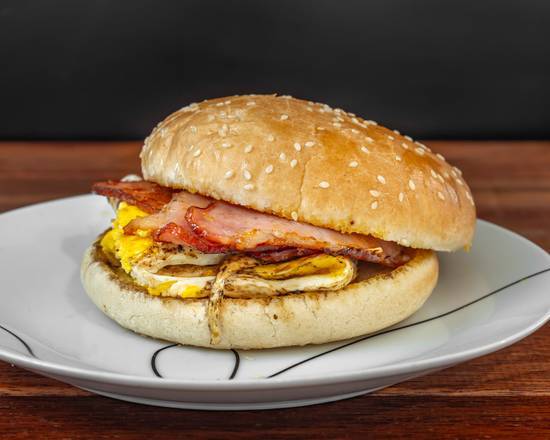Bacon and Egg Roll and Sauce