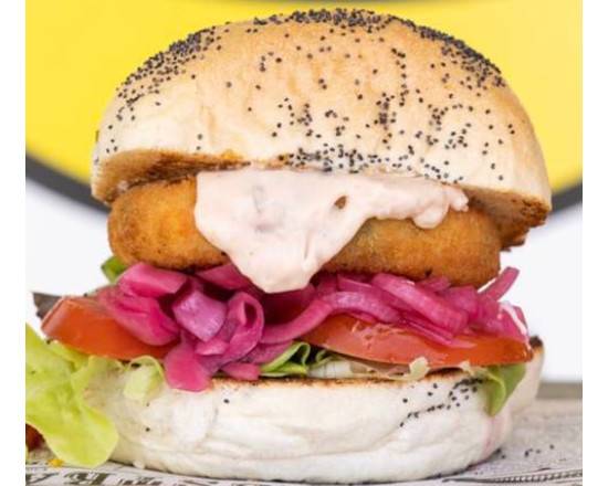 Veggie Delight Burger (V)
