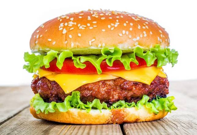 Double Bacon Deluxe Burger