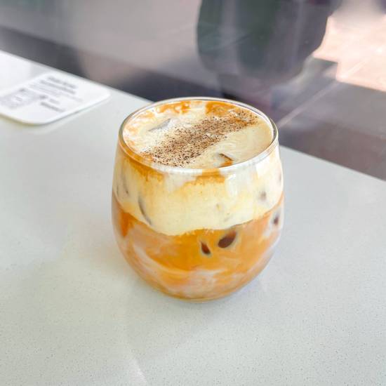 vanilla bean iced latte