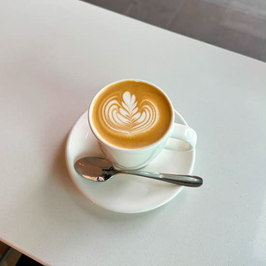 special: salted caramel latte