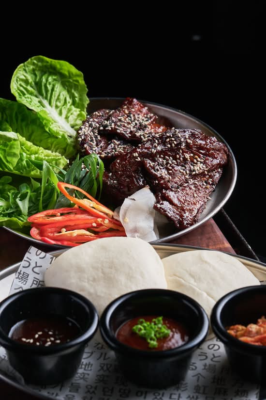 VEGAN DUCK BULGOGI + SSÄM + BAN CHAN + BAO