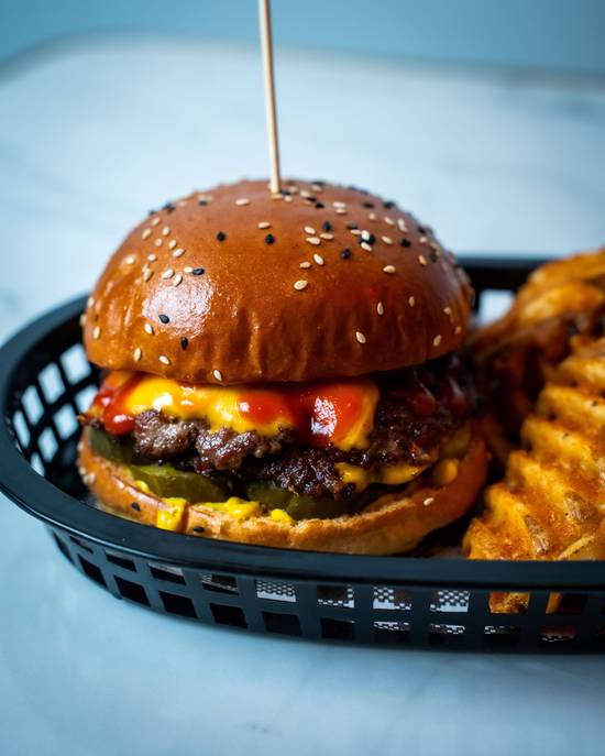 Double Smashed Cheese