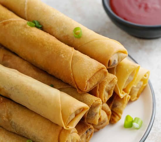 4 Prawn Spring rolls