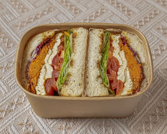 Teriyaki Tofu Sandwich